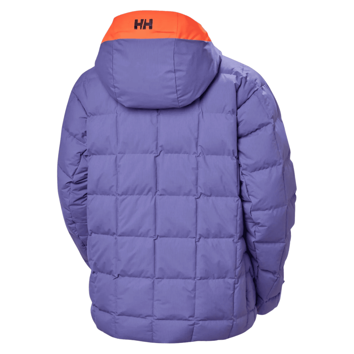 HELLY HANSEN WOMEN'S EMIKO RIDABLE PUFFY JACKET - ULTRA VIOLET_BACK VIEW