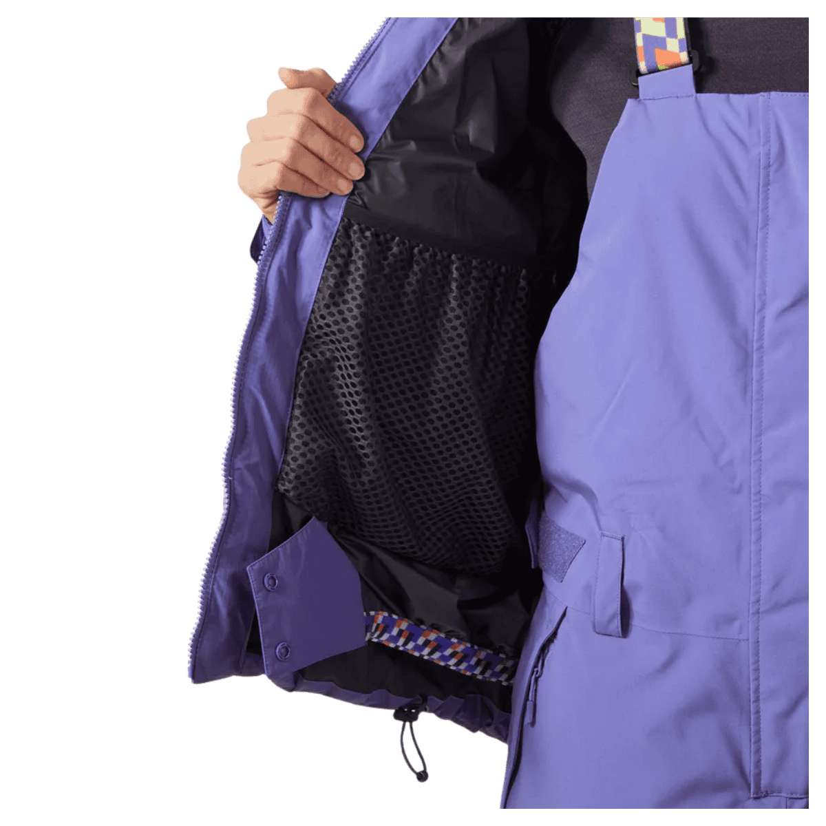 HELLY HANSEN WOMEN'S EMIKO RIDABLE PUFFY JACKET - ULTRA VIOLET_INSIDE POCKET