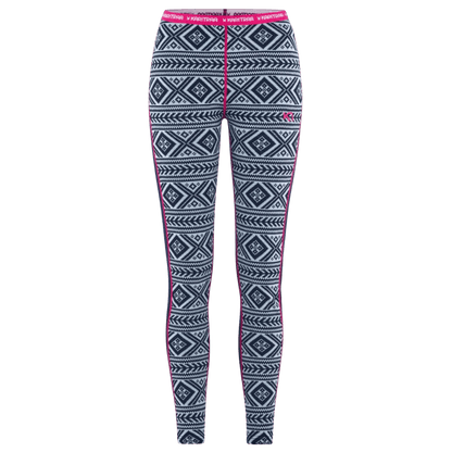 KARI TRAA WOMEN'S FLOKE WOOL PANT - ROYAL_FRONT ANGLE MODEL_2