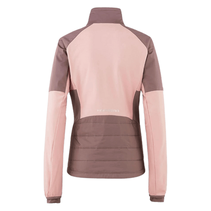 KARI TRAA RAGNA OUTDOOR TRAINING JACKET WOMENS - TAUPE_BACK ANGLE
