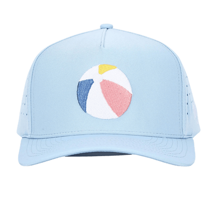 WAGGLE GOLF BEACHED IT HAT LIGHT BLUE FRONT VIEW