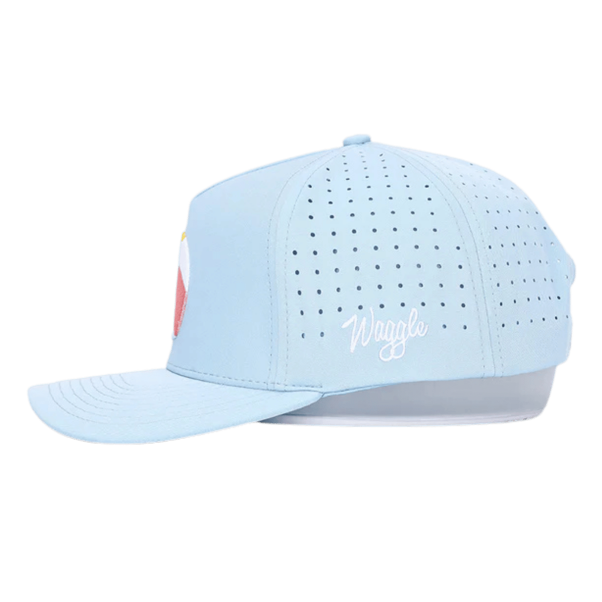 WAGGLE GOLF BEACHED IT HAT LIGHT BLUE LEFT VIEW
