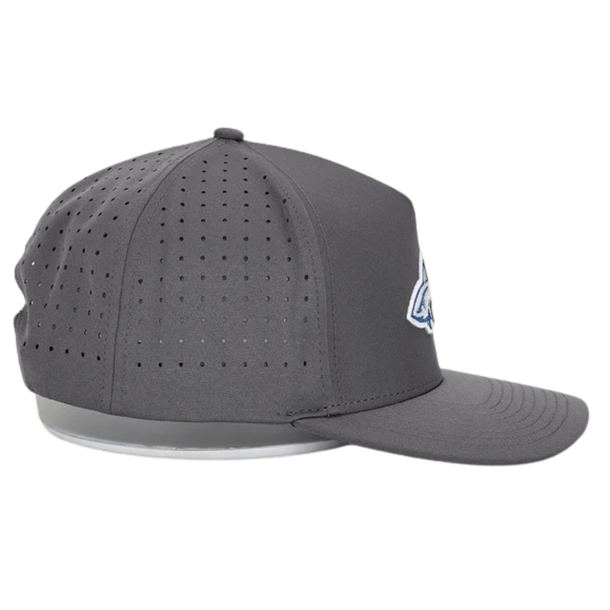 WAGGLE GOLF BITE HAT GRAY ONE SIZE RIGHT VIEW