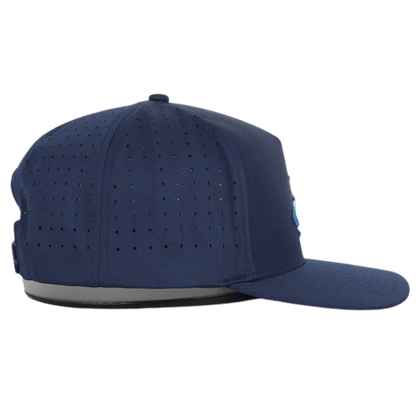 WAGGLE GOLF BOBBY HAT NAVY RIGHT VIEW