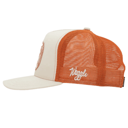 WAGGLE GOLF BOGEY ON THE DANCE FLOOR HAT TAN SIDE VIEW