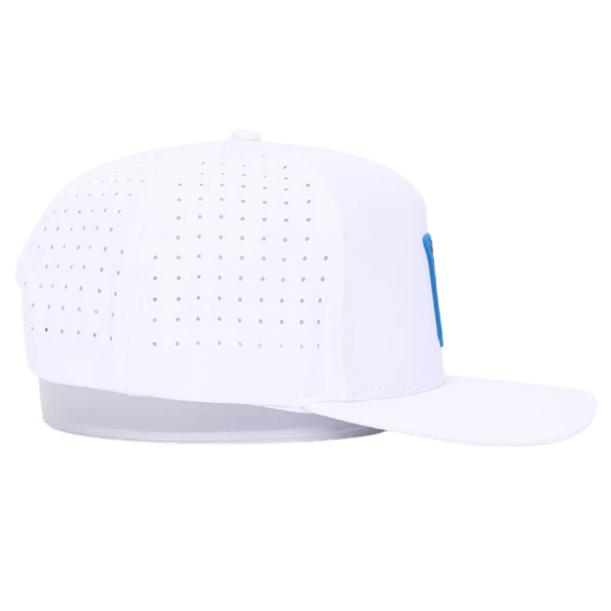 WAGGLE GOLF BREAKFAST OF GOLFERS HAT WHITE RIGHT VIEW