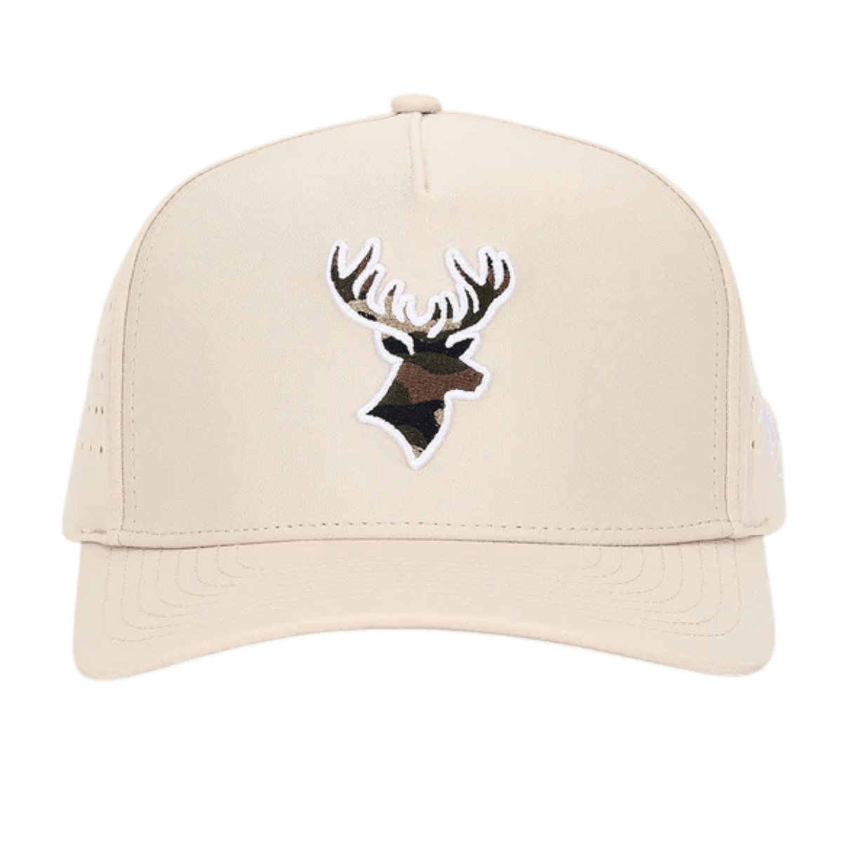 WAGGLE GOLF BUCK UP HAT TAN ONLY SIZE FRONT VIEW
