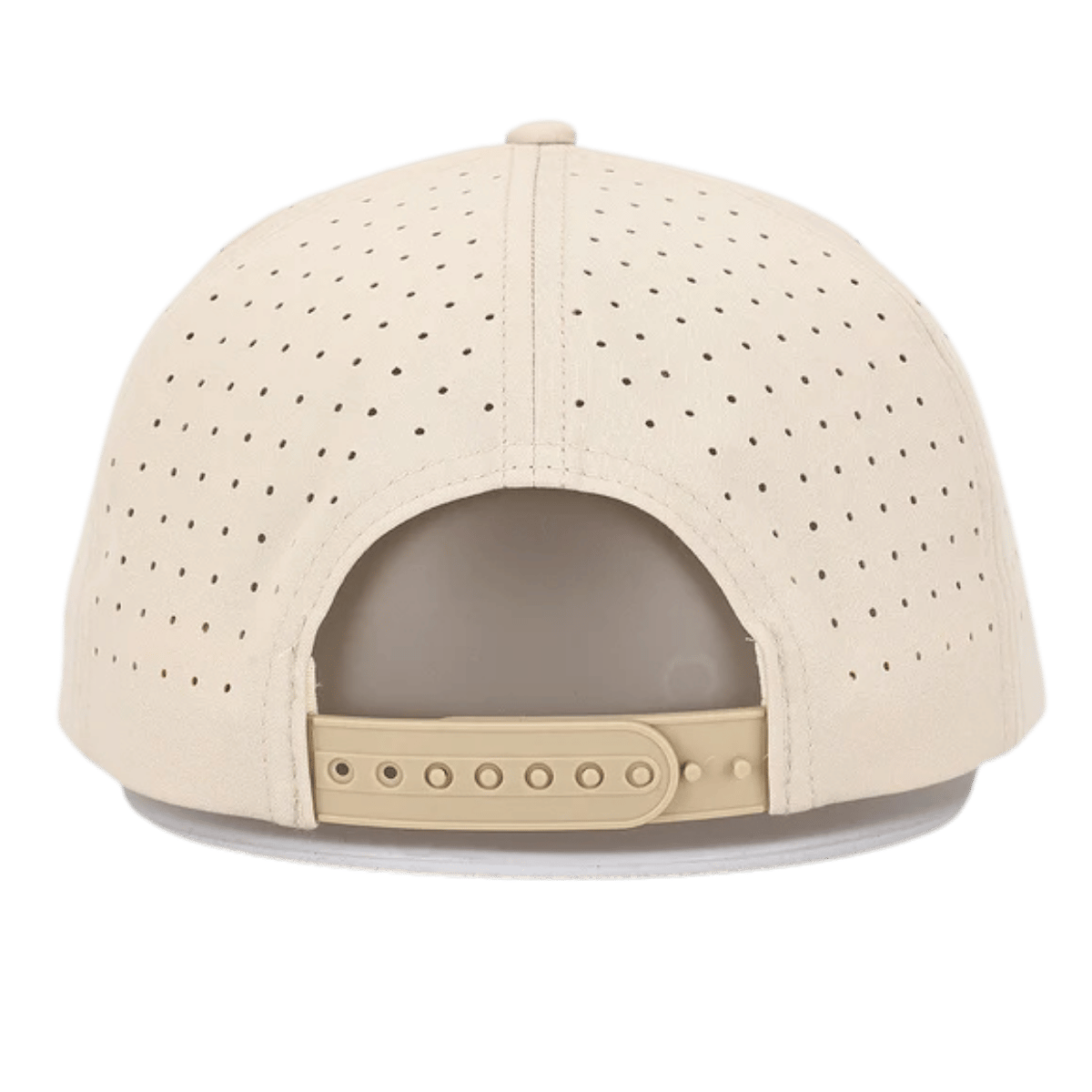 WAGGLE GOLF BUCK UP HAT TAN ONLY SIZE BACK VIEW