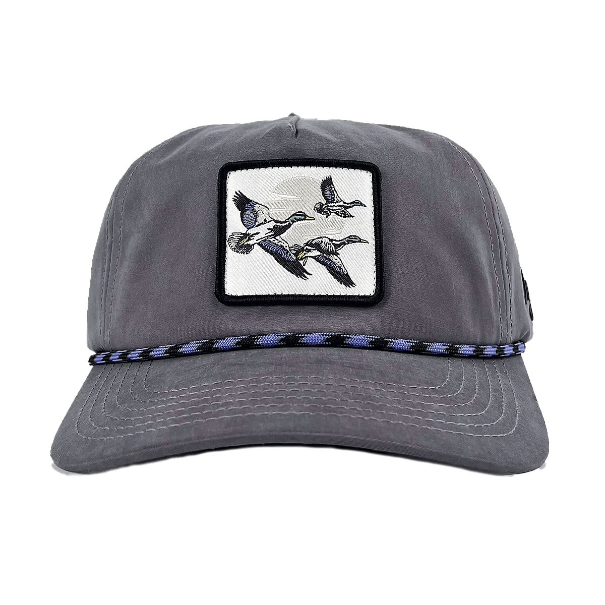 WAGGLE DUCK & COVER ROPE HAT - FRONT VIEW