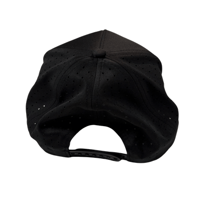 WAGGLE GOLF GOAT HAT - BLACK_1 - BACK VIEW