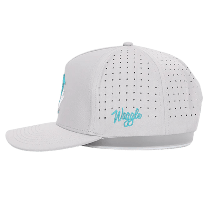 WAGGLE GOLF GREAT BLUE HAT GRAY SIDE VIEW