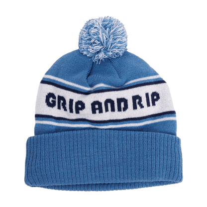 WAGGLE GOLF GRIP & RIP POM BEANIE BACK VIEW
