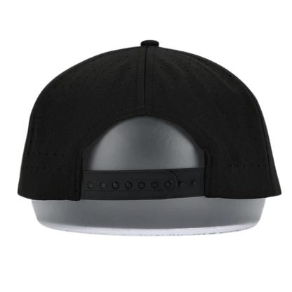 WAGGLE GOLF HANDYMAN HAT BLACK BACK VIEW