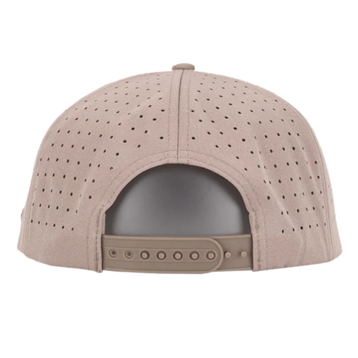 WAGGLE GOLF HIGHLANDER HAT BROWN BACK VIEW