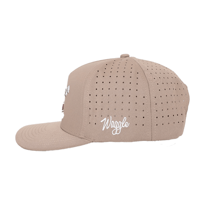 WAGGLE GOLF UPHILL PADDLE HAT SIDE VIEW