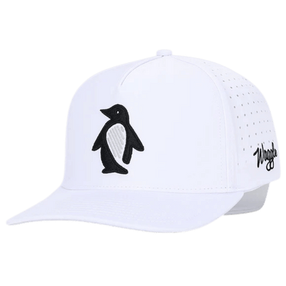 WAGGLE GOLF WADDLE WEDGE HAT WHITE FRONT SIDE VIEW