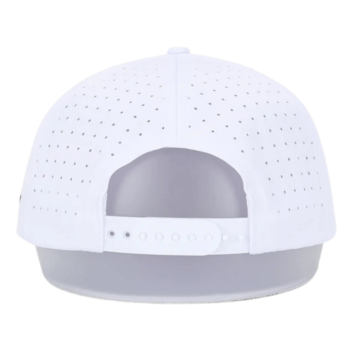 WAGGLE GOLF WADDLE WEDGE HAT WHITE BACK VIEW