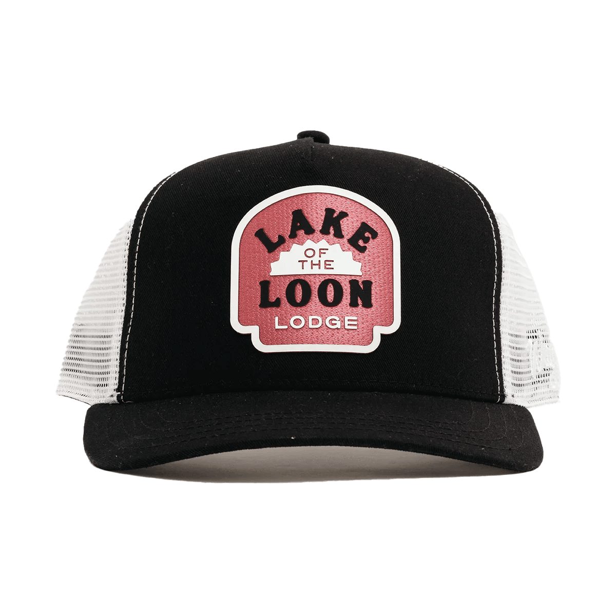 WAGGLE LAKE OF THE LOON LODGE HAT - FRONT VIEW