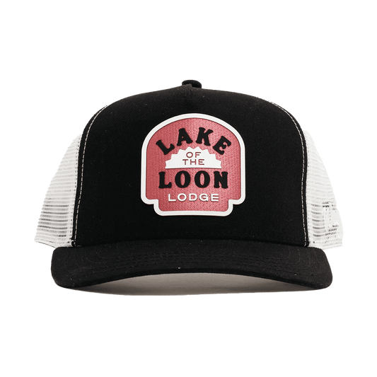 WAGGLE LAKE OF THE LOON LODGE HAT - FRONT VIEW