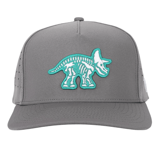 WAGGLE GOLF TRICERAPUTTS HAT GRAY