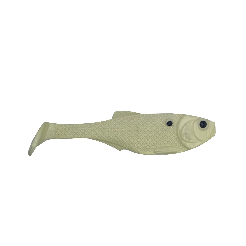 Da Boot Swimbait - Boot Tail - 7.5" - white bone