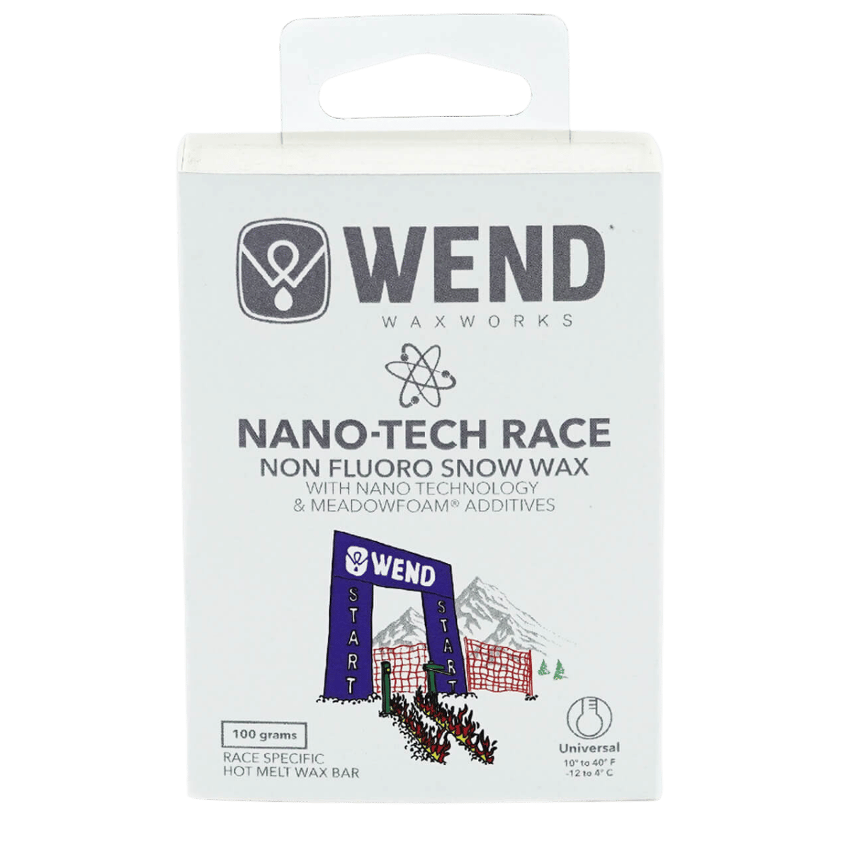 WEND NANO-TECH RACE SNOW WAX 100 GRAM UNIVERSAL