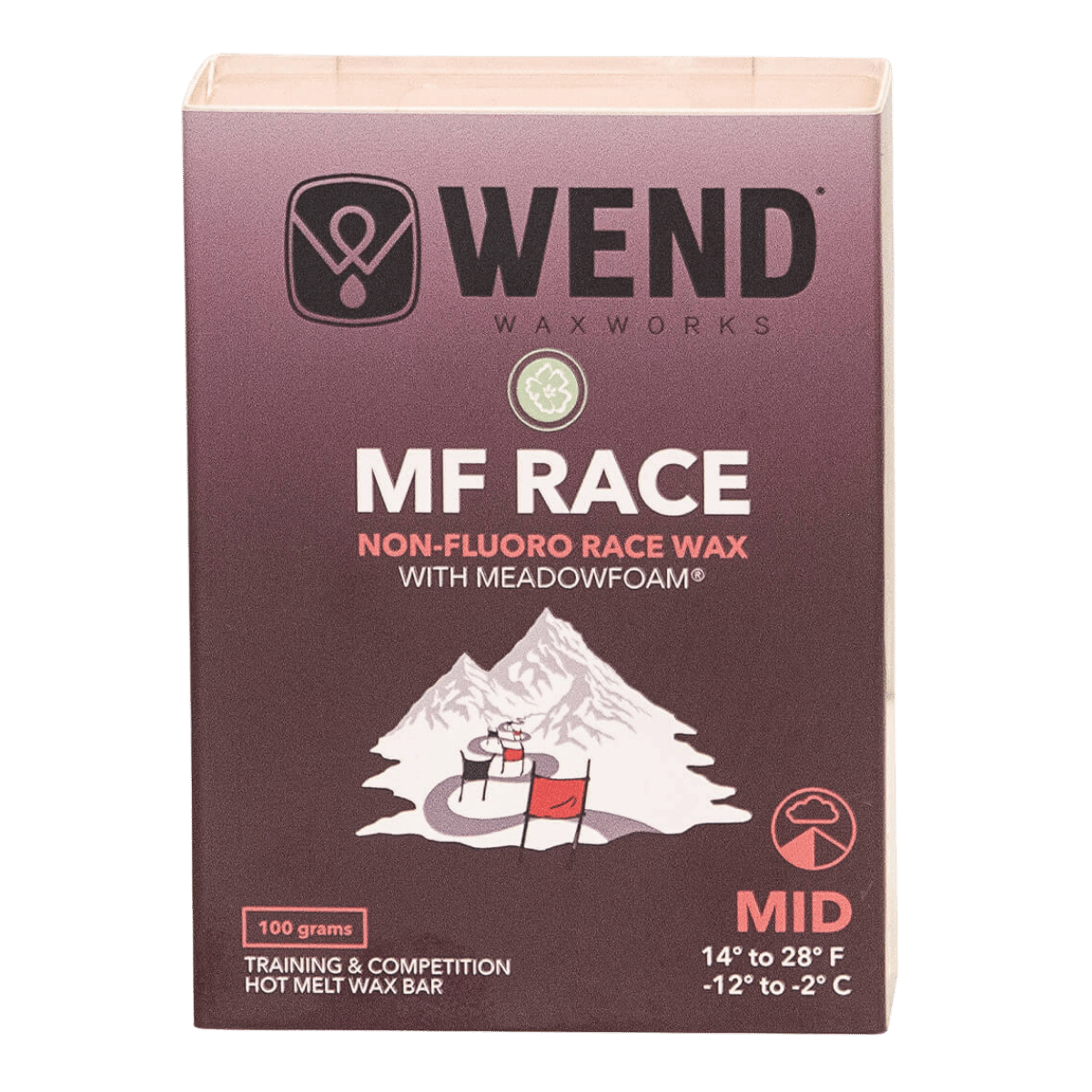 WEND MEADOW FOAM NATURAL RACE WAX 100 GRAMS MID