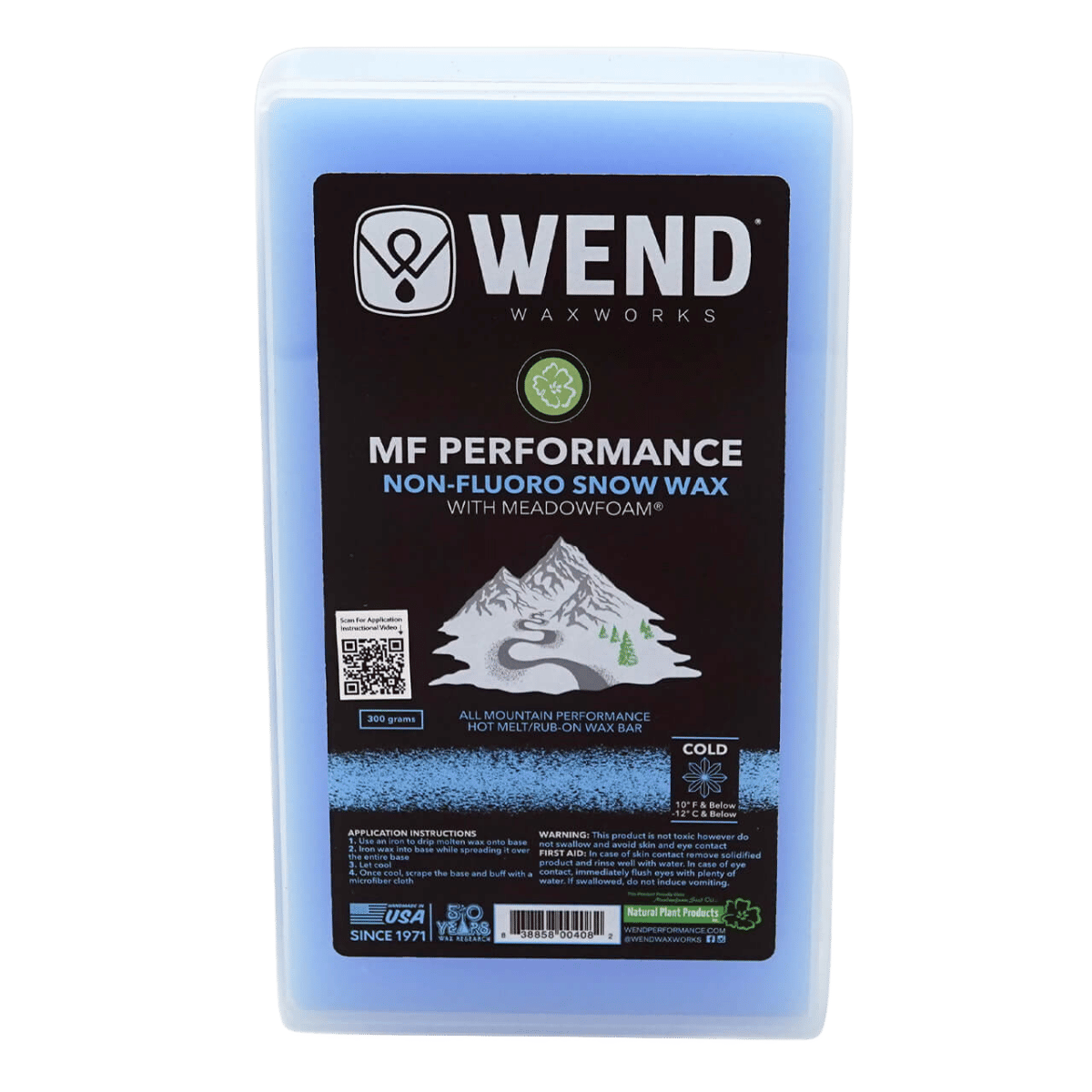 WEND MEADOW FOAM PERFORMANCE SNOW WAX 300 GRAM COLD