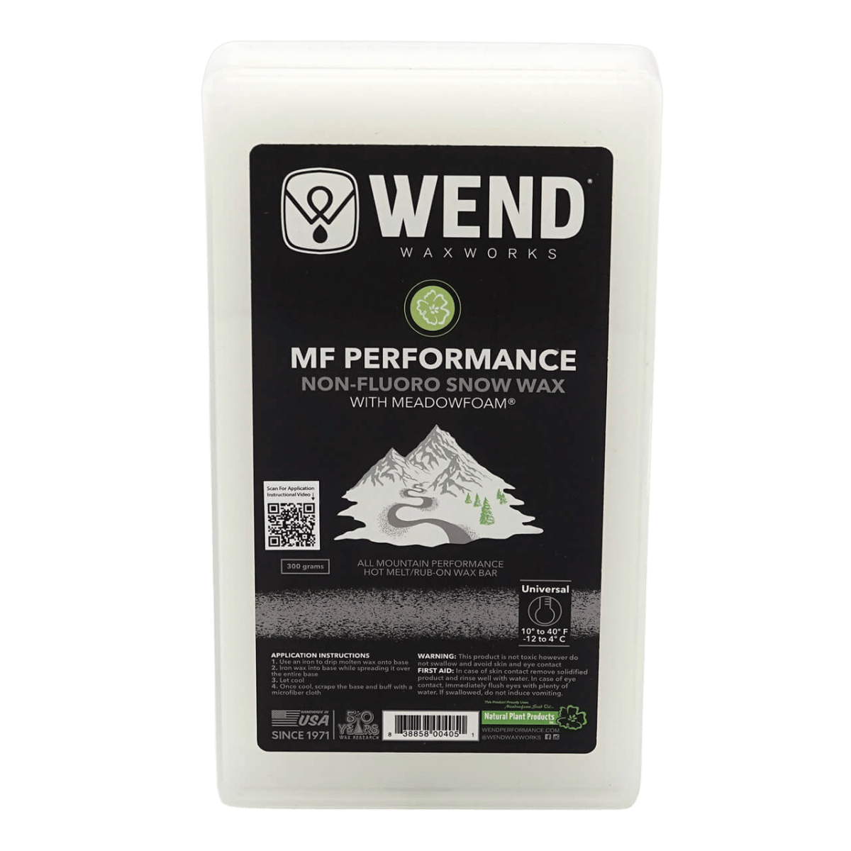 WEND MEADOW FOAM PERFORMANCE SNOW WAX 300 GRAM UNIVERSAL