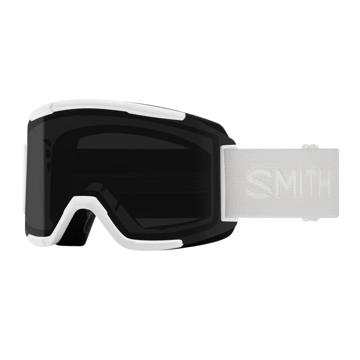 SMITH SQUAD GOGGLES - WHITE VAPOR/CP SUN BLACK MIRROR