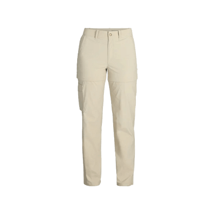 ROYAL ROBBINS WOMEN'S WILDER ZIP-OFF PANT - LT KHAKI