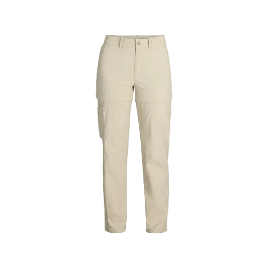 ROYAL ROBBINS WOMEN'S WILDER ZIP-OFF PANT - LT KHAKI