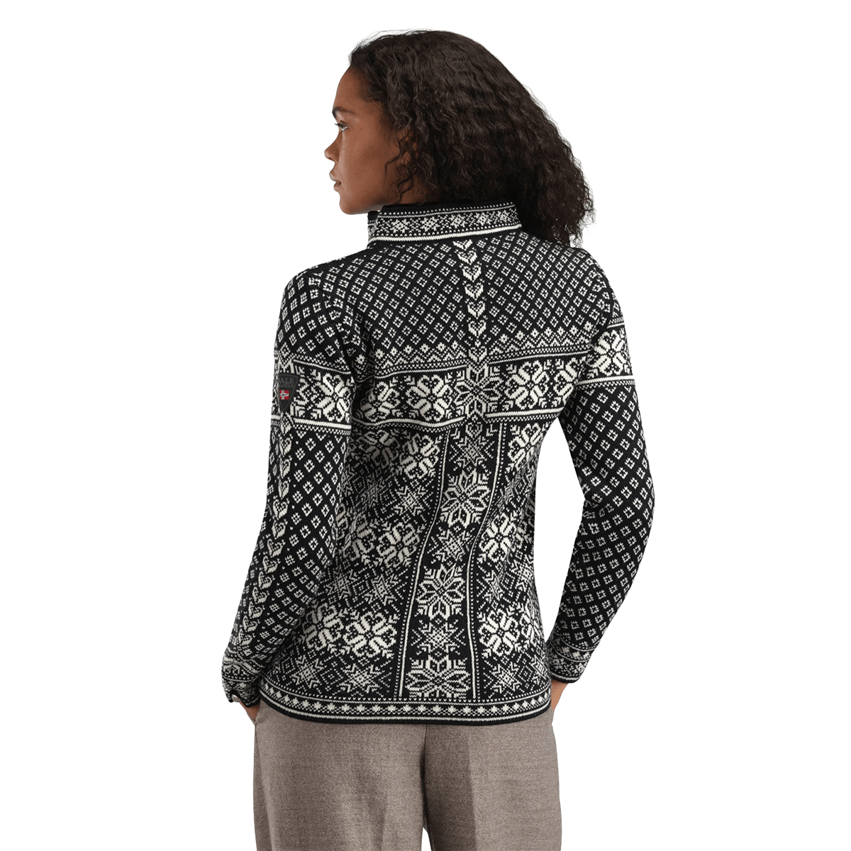 PEACE WOMEN'S KNIT SWEATER back