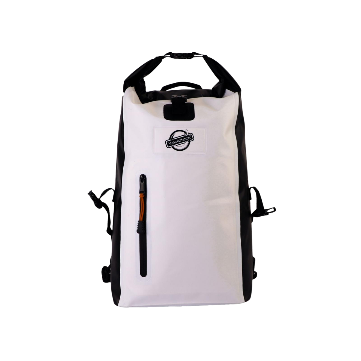 YAK ATTACK 20L ROLL TOP DRYBAG BACKPACK WHITE