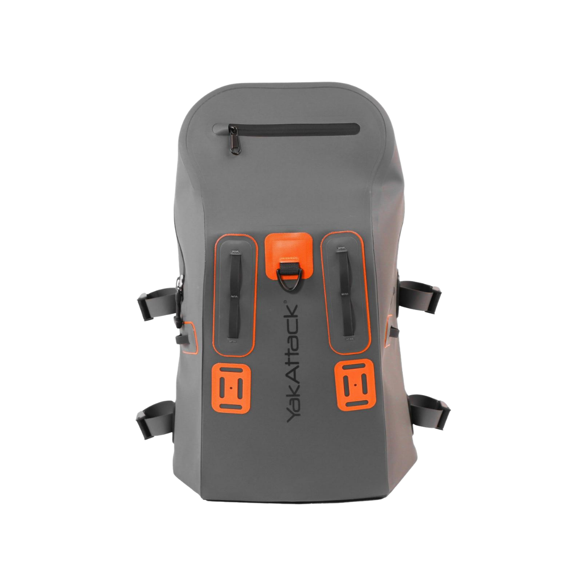 YAK ATTACK 28L BLACKWATER DRYPAK GREY ORANGE