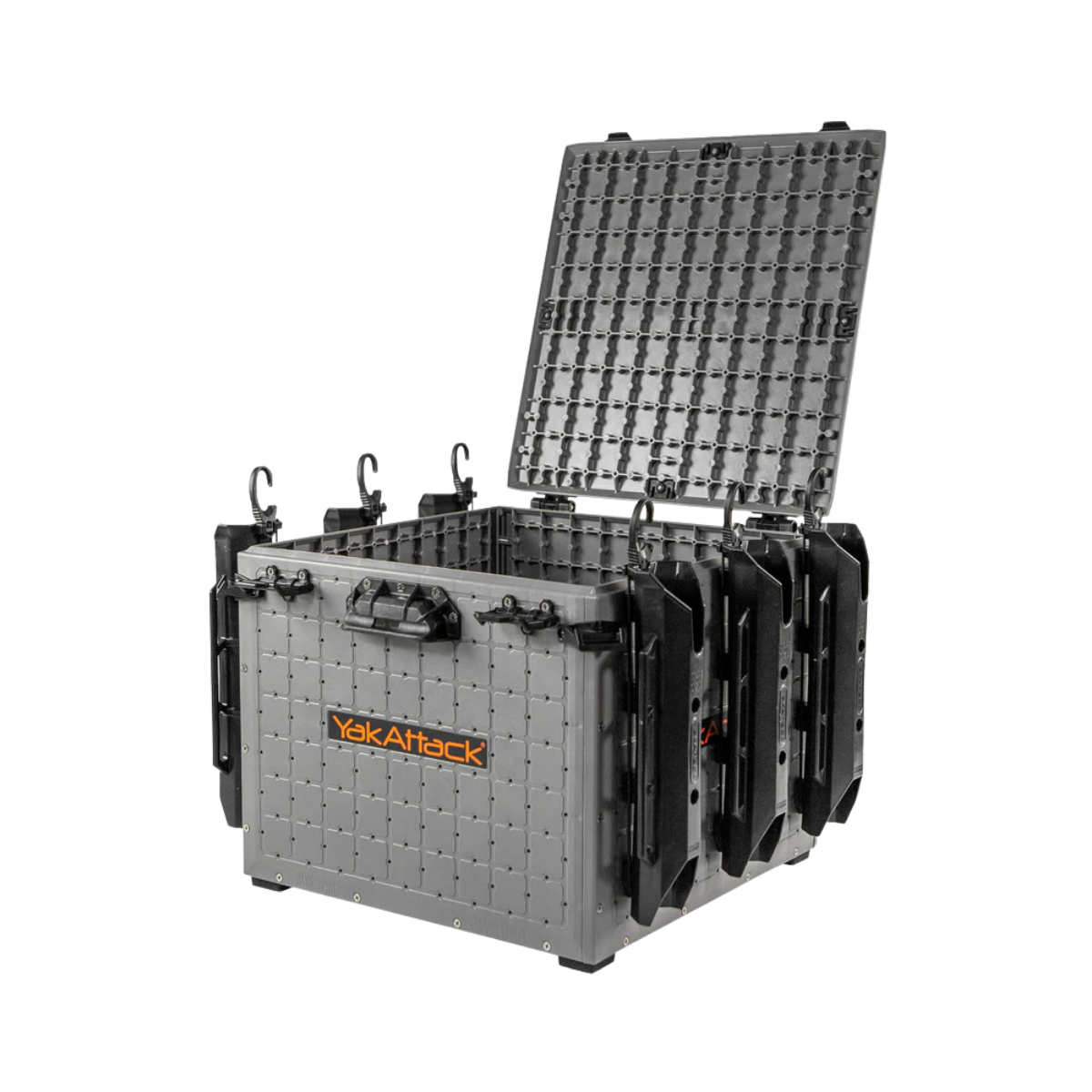 YAK ATTACK BLACKPAK KAYAK FISHING CRATE GREY