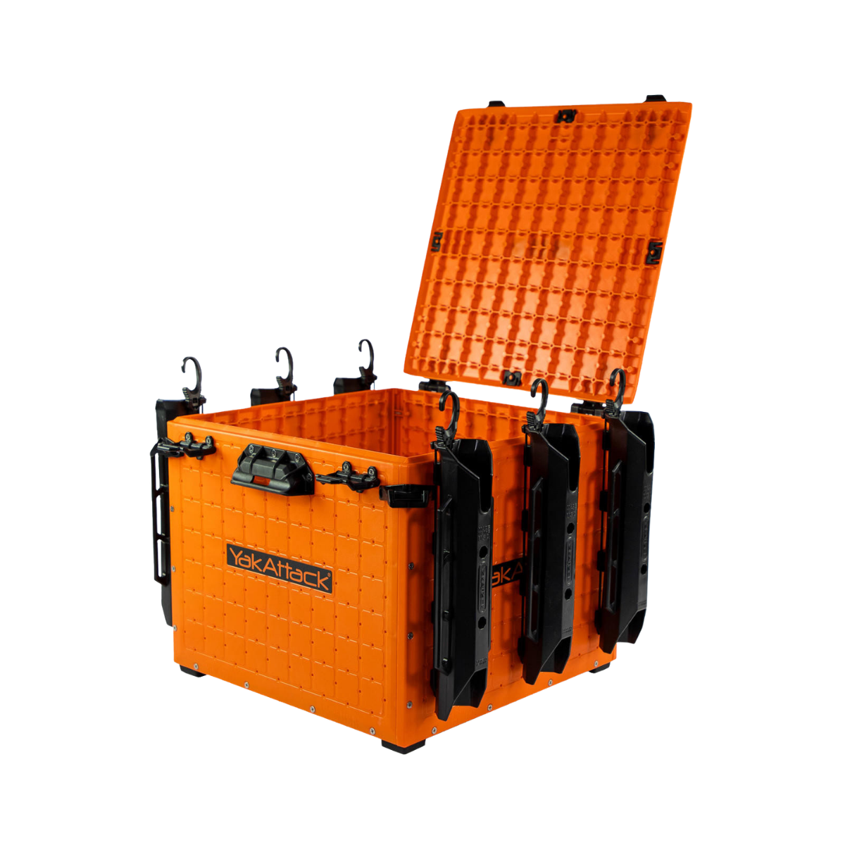 YAK ATTACK BLACKPAK KAYAK FISHING CRATE ORANGE
