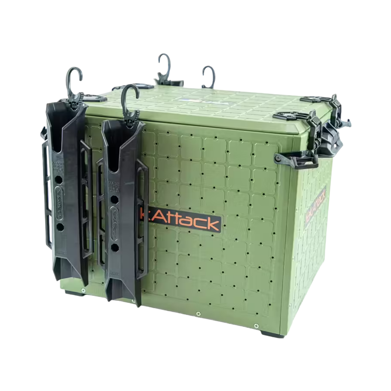 YAK ATTACK BLACKPAK PRO KAYAK CRATE OLIVE GREEN