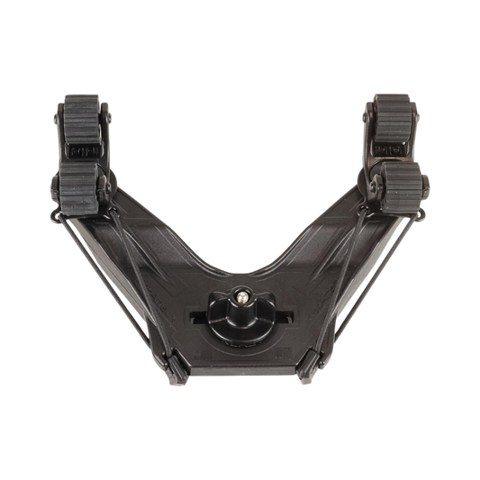 YAK ATTACK DOUBLEHEADER W/PADDLE HOLDERS BLACK