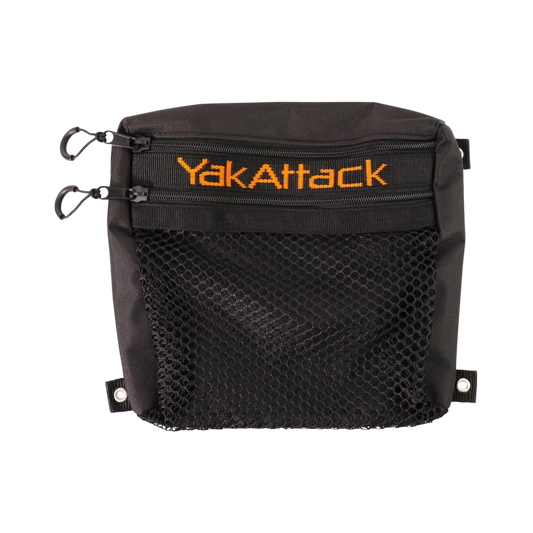 YAK ATTACK DUAL COMPARTMENT STORAGE BAG BLACK