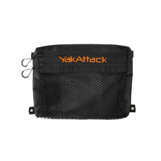 YAK ATTACK DUAL COMPARTMENT STORAGE BAG BLACK
