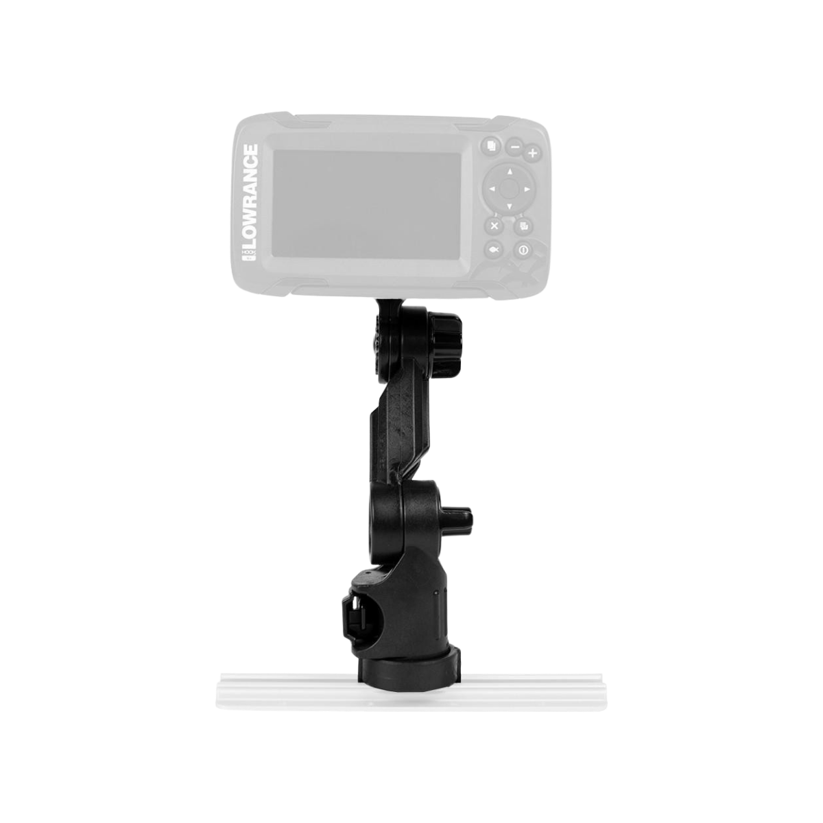 YAK ATTACK FISH FINDER MOUNT LOCK N LOAD LOWRANCE HOOK