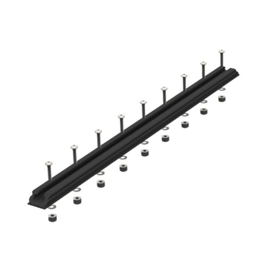 YAK ATTACK GEARTRAC W/ SS HARDWARE BLACK