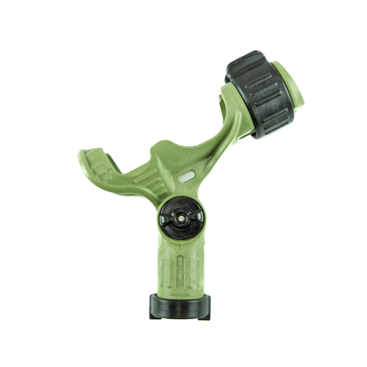 YAK ATTACK OMEGA ROD HOLDER W/LOCKNLOAD OLIVE GREEN