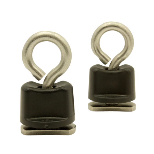 YAK ATTACK TIE DOWN EYELET 2 PACK BROWN
