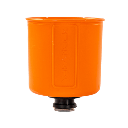 YAK ATTACK MULTIMOUNT CUP HOLDER - ORANGE - FRONT IMAGE