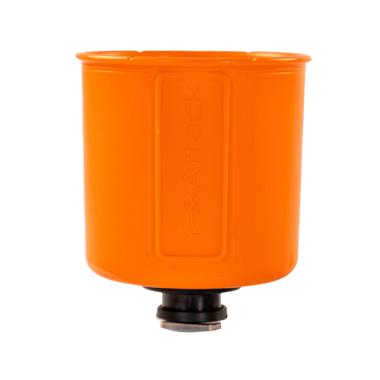 YAK ATTACK MULTIMOUNT CUP HOLDER - ORANGE - FRONT IMAGE