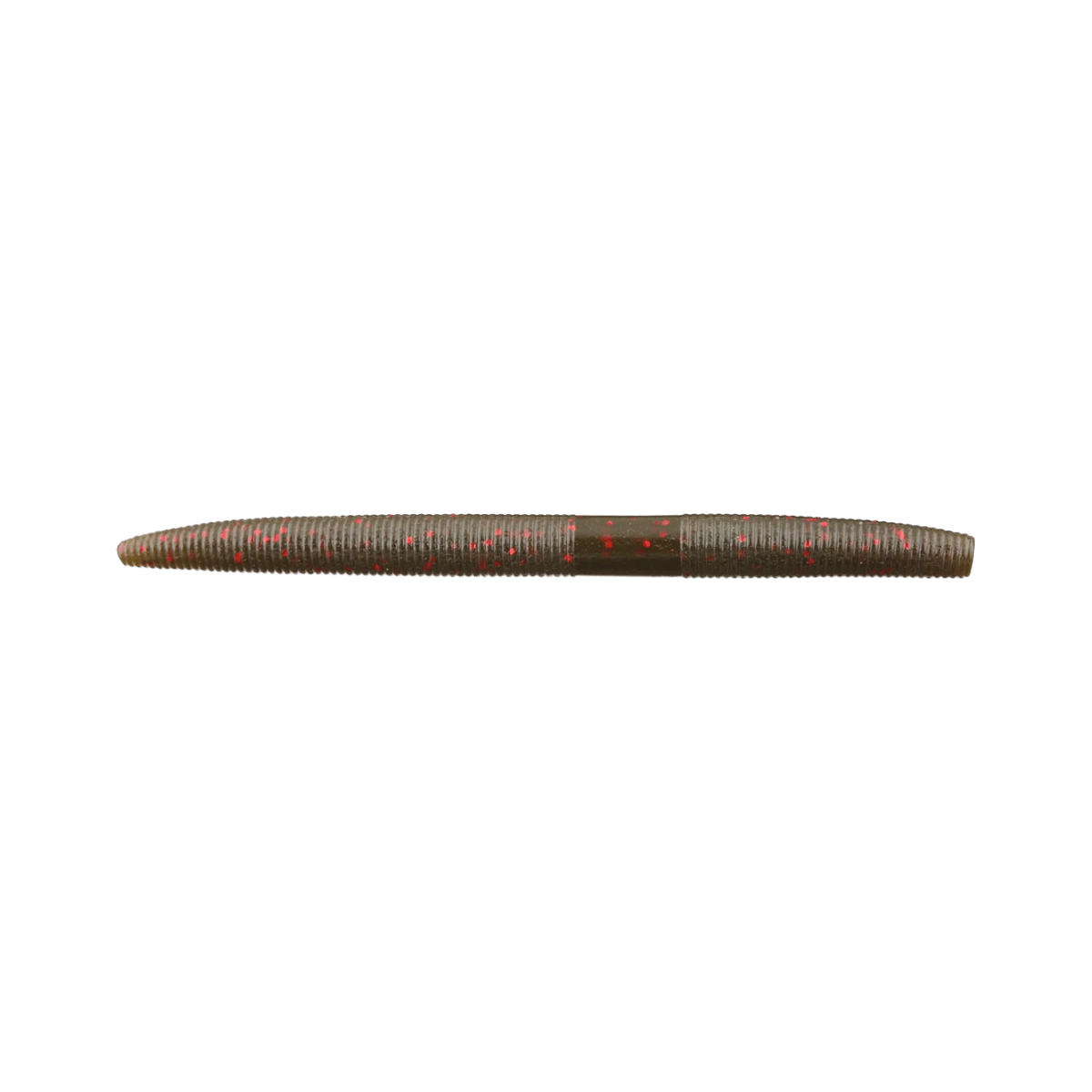 YAMAMOTO SENKO WORM SS 100PKG GREEN PUMPKIN RED FLAKE
