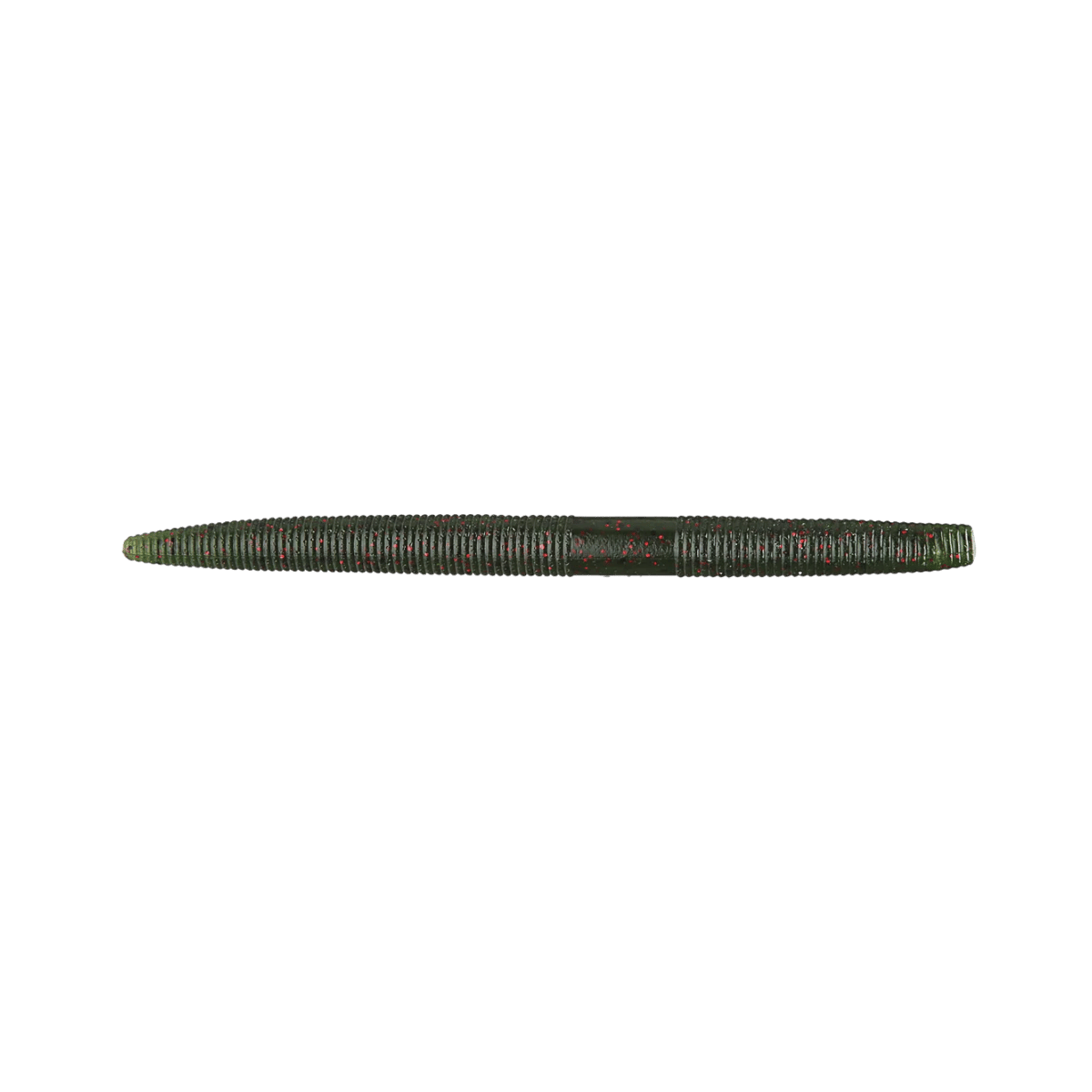 YAMAMOTO SENKO WORM SS 100PKG  WATERMELON BLACK & RED FLAKE