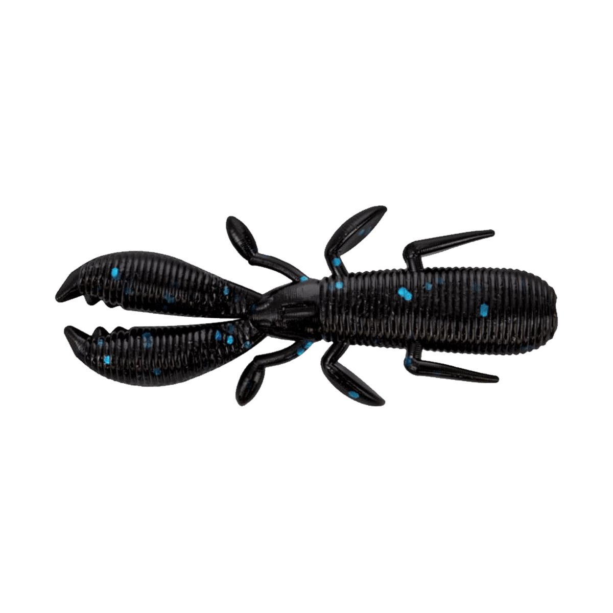 YAMAMOTO COVERT CRAW 10PK - 2.5''- BLACK BLUE FLAKE